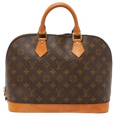 Retro Louis Vuitton Monogram Canvas Alma PM Bag