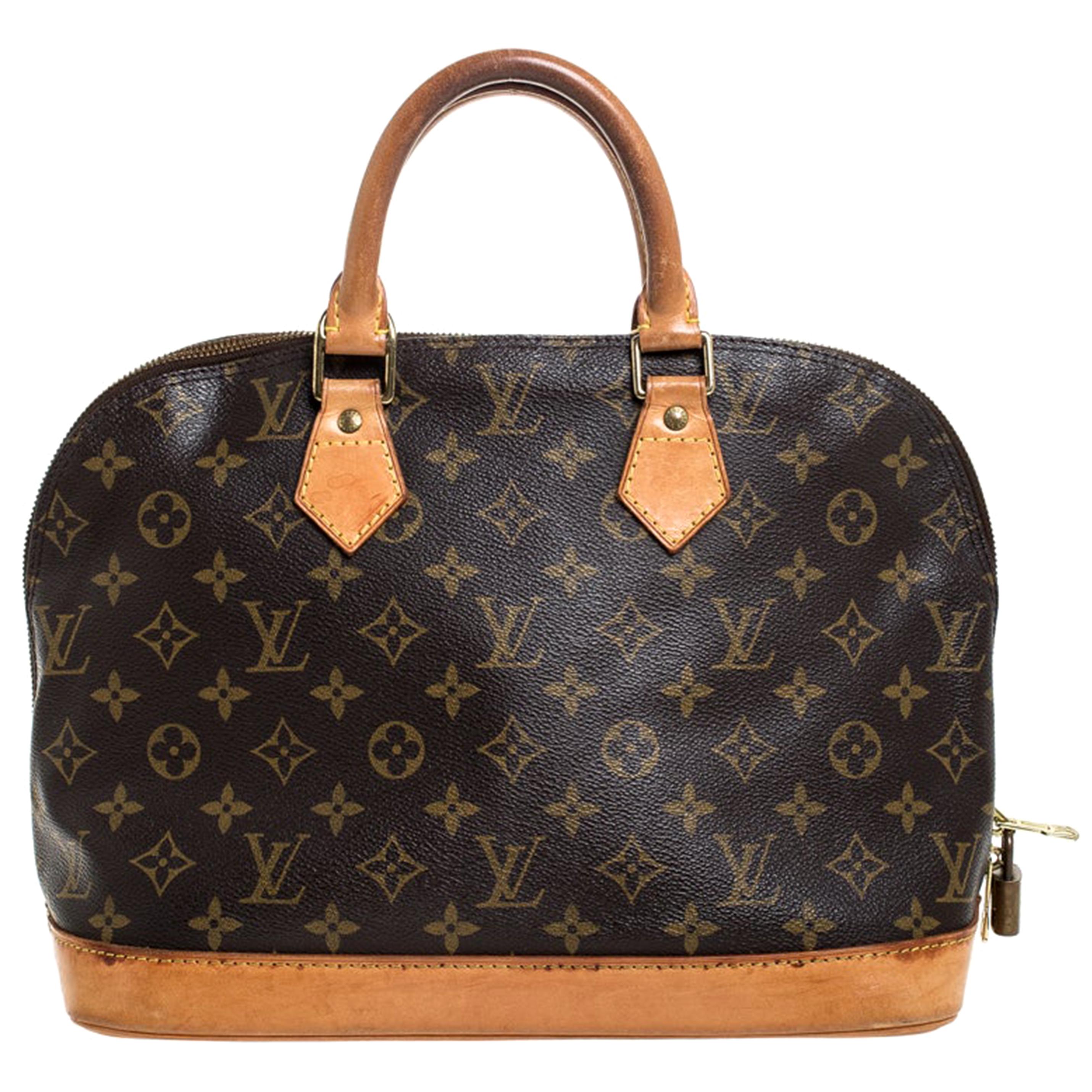 Louis Vuitton Monogram Canvas Alma PM Bag