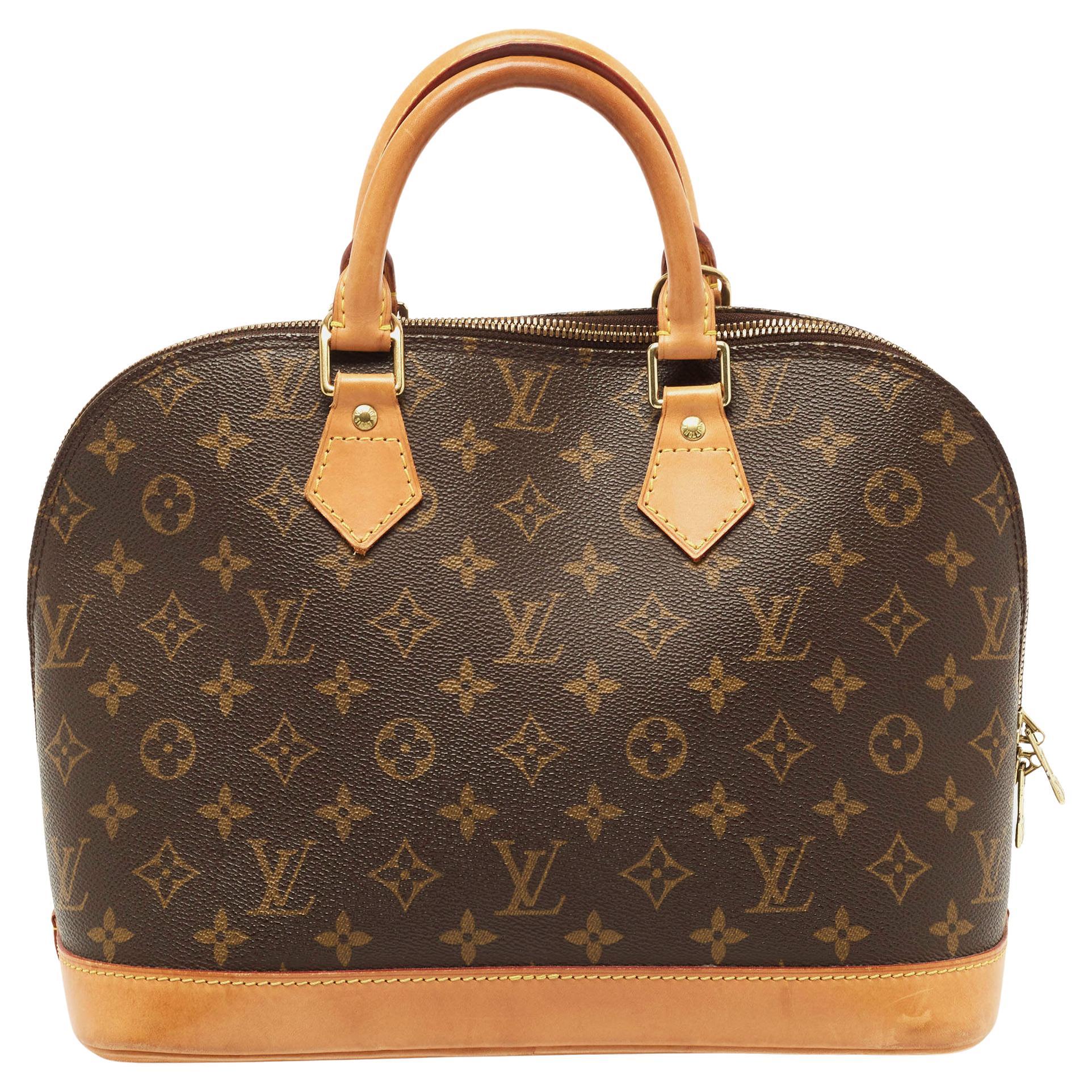 Louis Vuitton Monogram Canvas Alma PM Bag