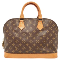 Louis Vuitton - Sac Alma PM en toile avec monogramme