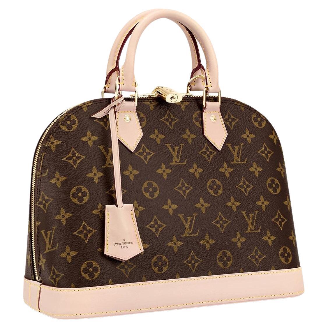 Louis Vuitton Canvas and Leahter Pm Alma Bag Monogram with Gold Hardware -  Luxury In Reach