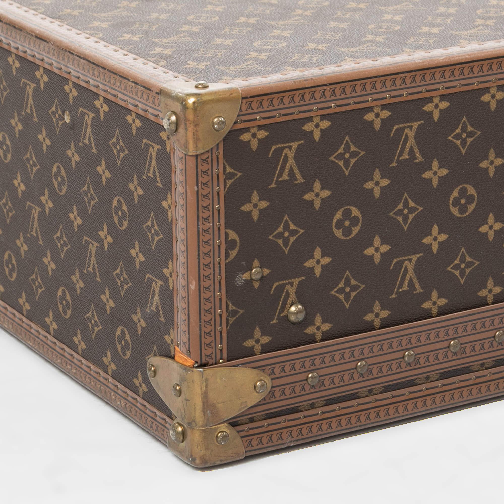 Louis Vuitton Monogram Canvas Alzer 65 Suitcase 9