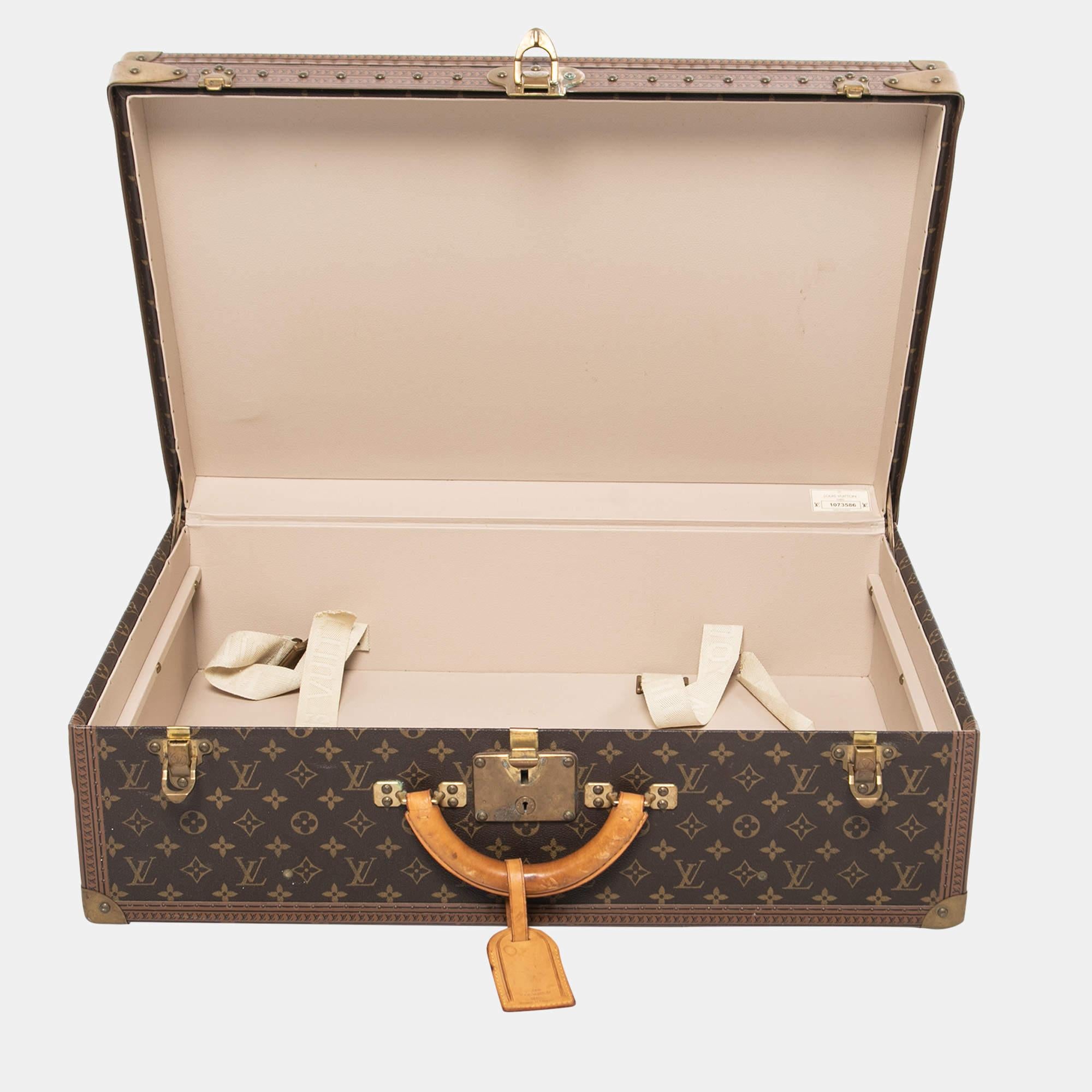 Louis Vuitton Monogram Canvas Alzer 65 Suitcase 13