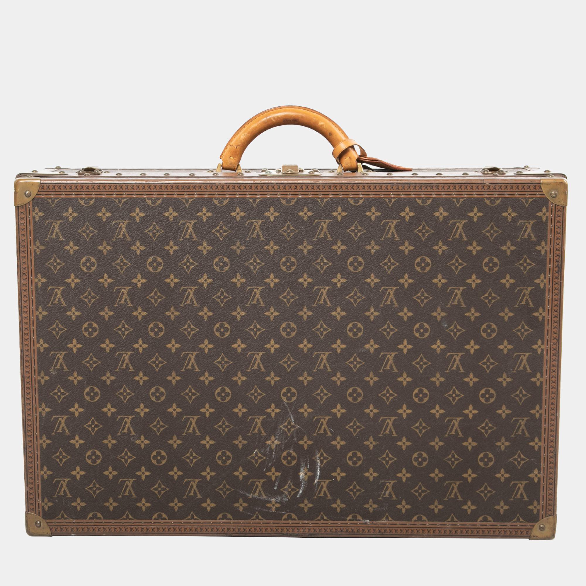 Used designer luggage top