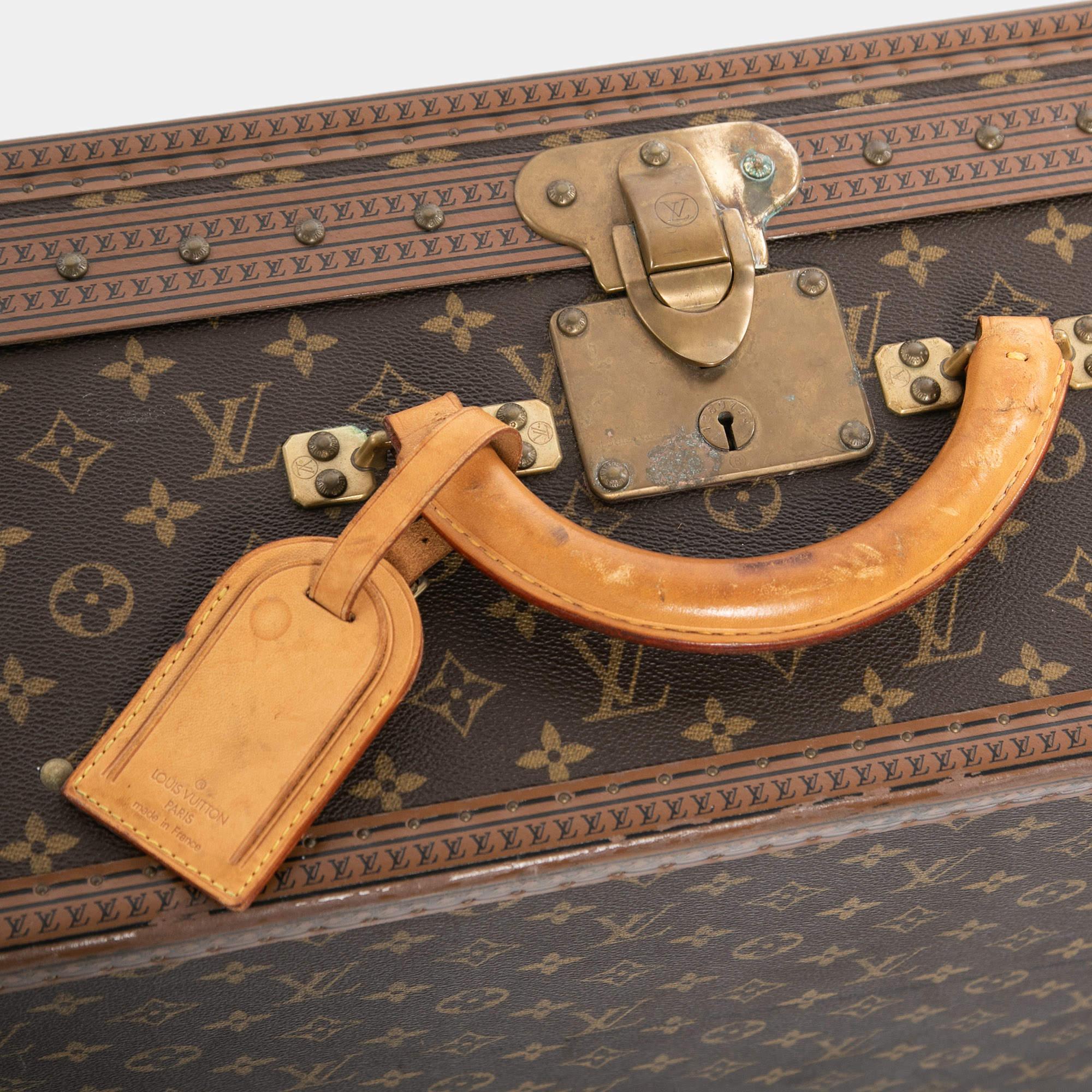 Louis Vuitton Monogram Canvas Alzer 65 Suitcase 4