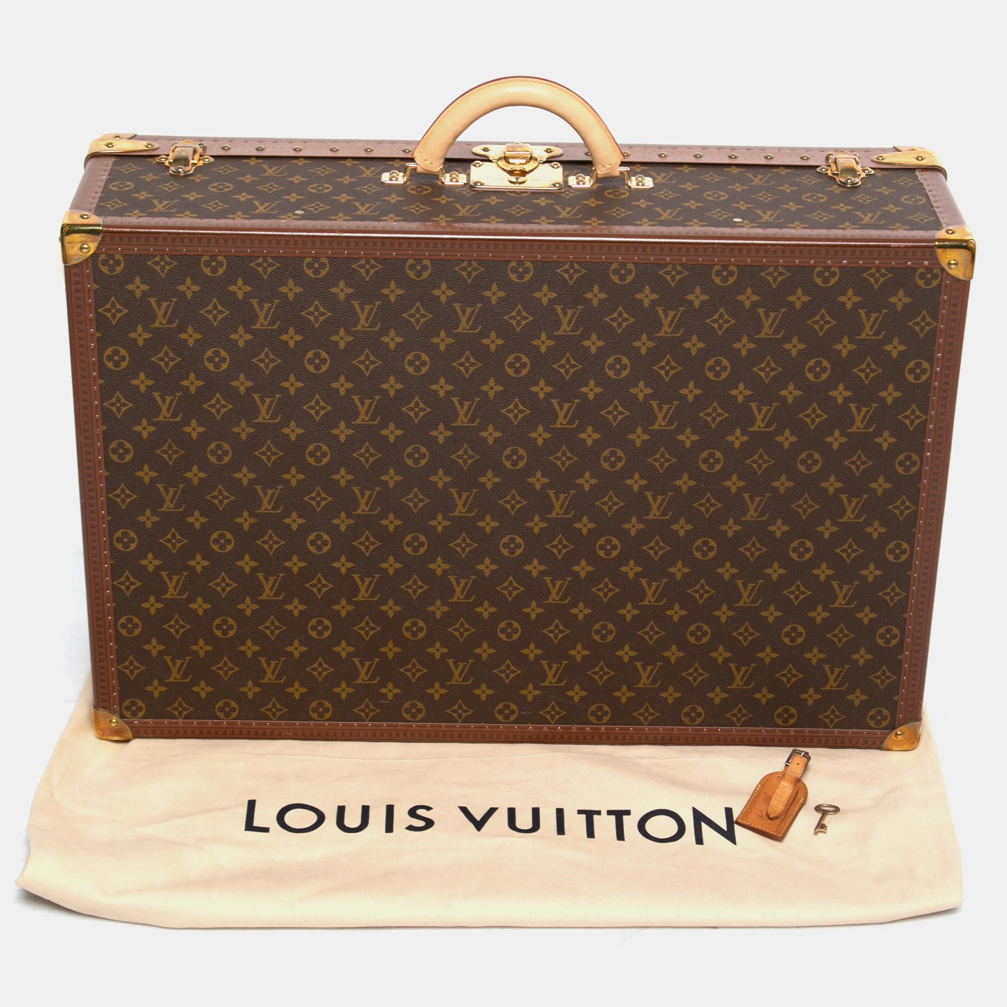 Louis Vuitton Monogram Canvas Alzer 70 Suitcase 8