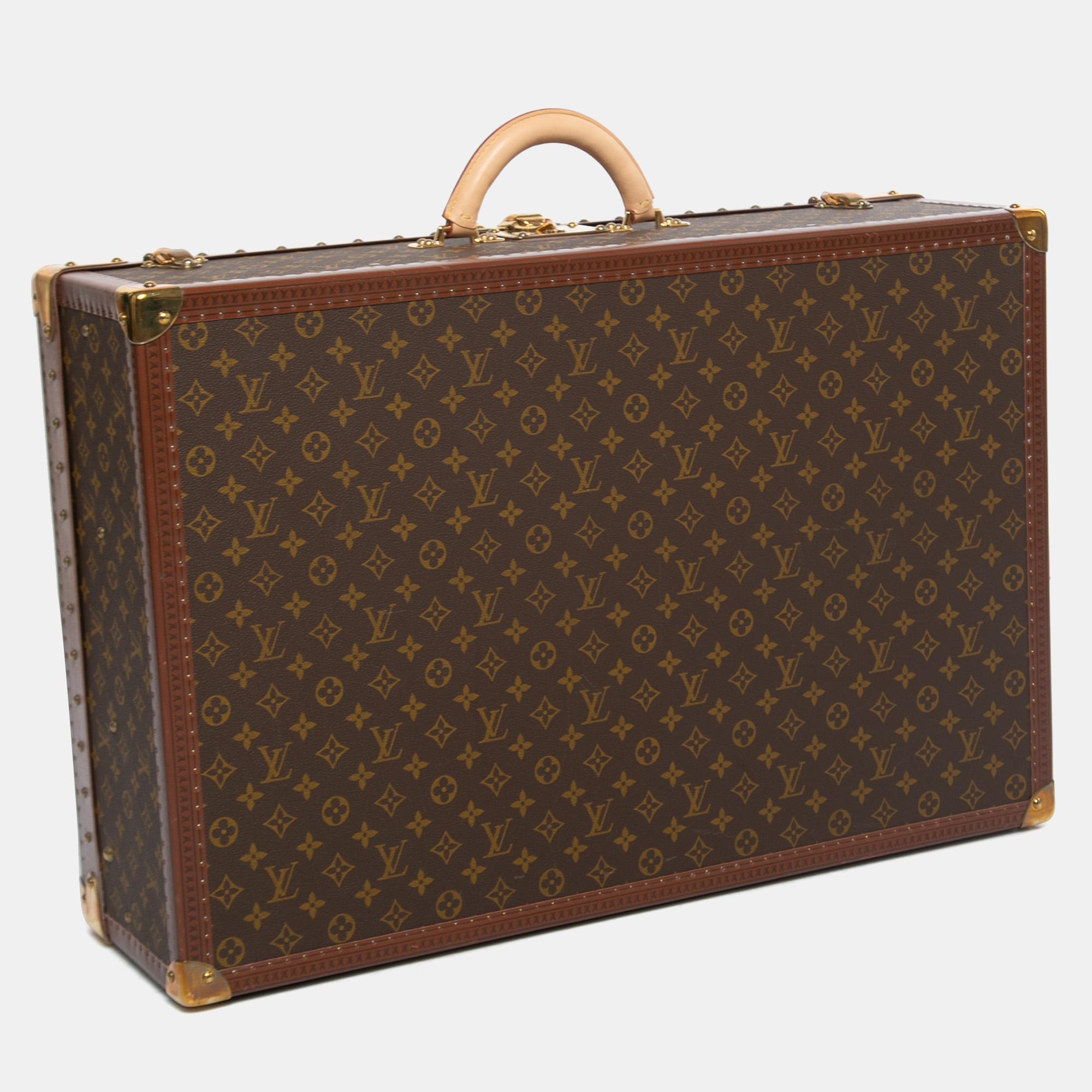Men's Louis Vuitton Monogram Canvas Alzer 70 Suitcase