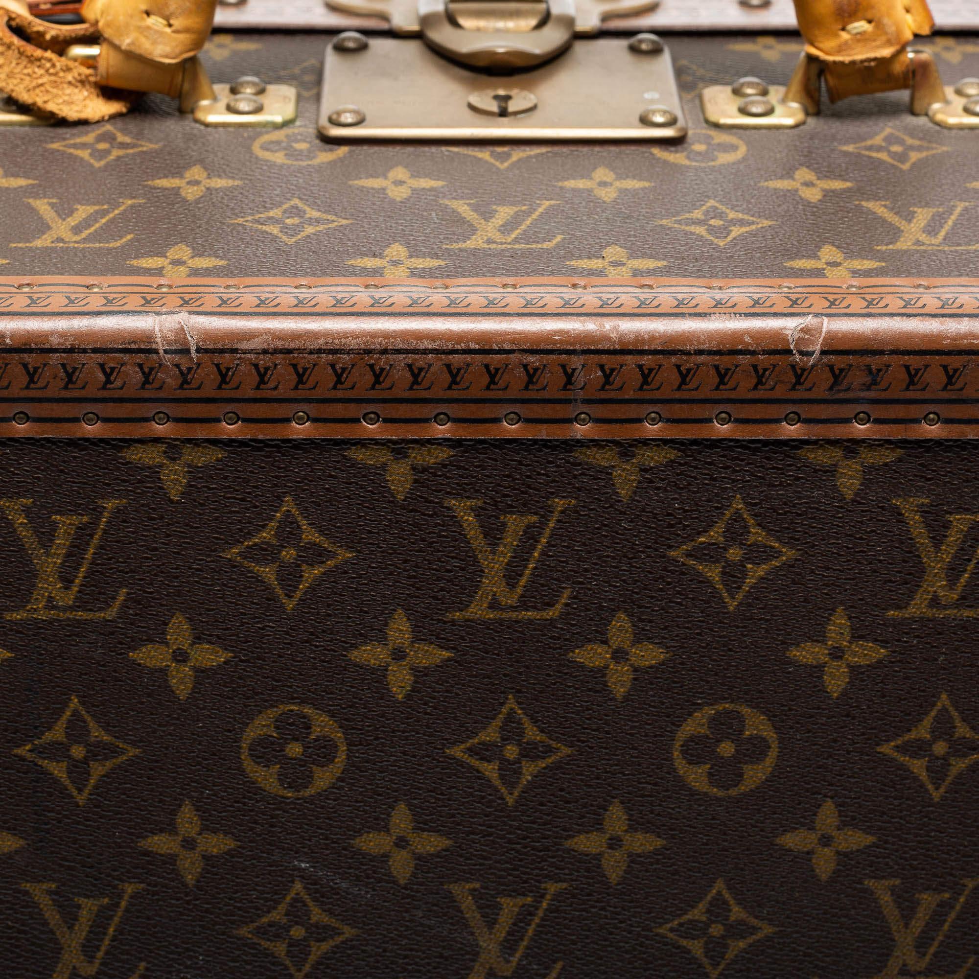 Louis Vuitton Monogram Canvas Alzer 75 Suitcase 8