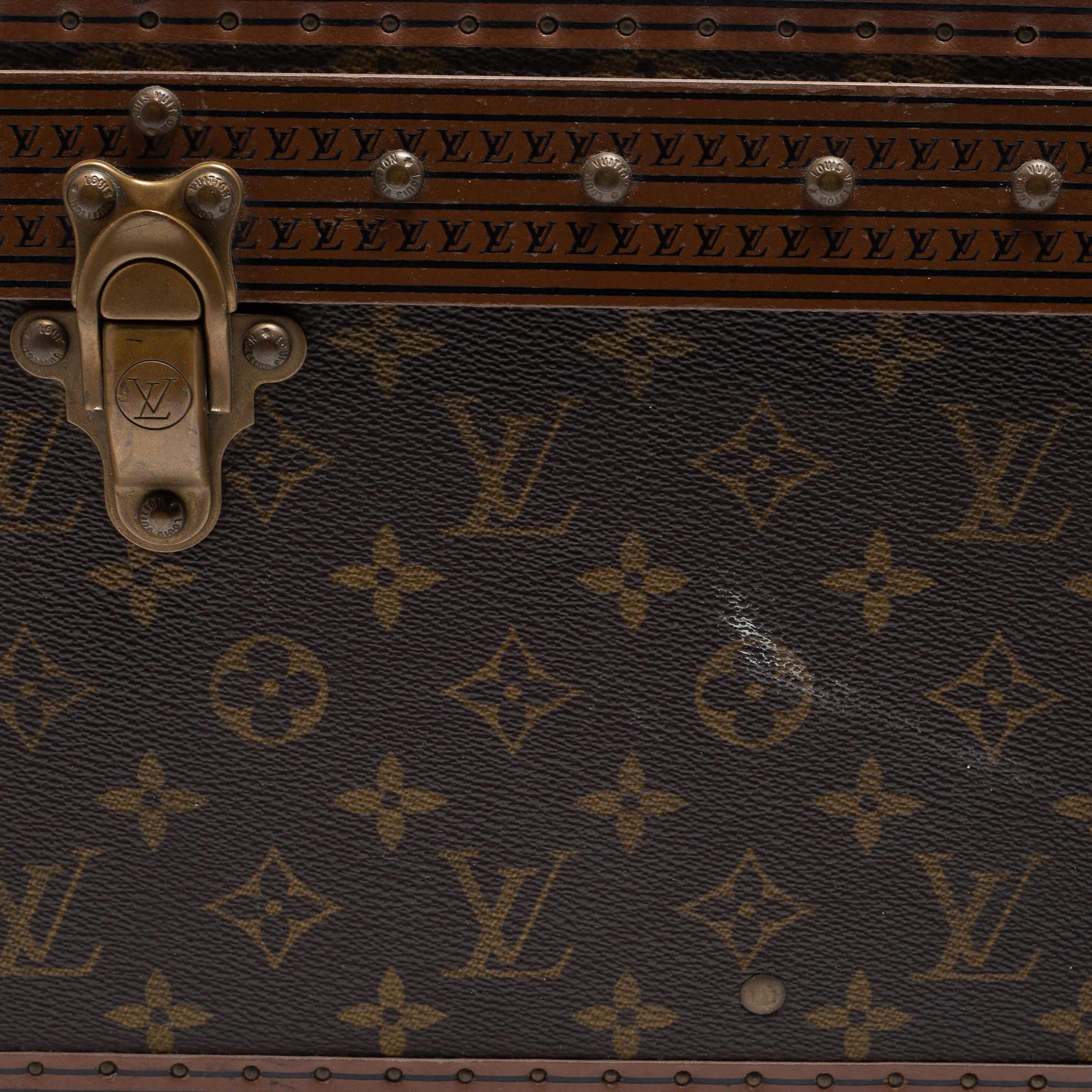Louis Vuitton Monogram Canvas Alzer 75 Suitcase 10