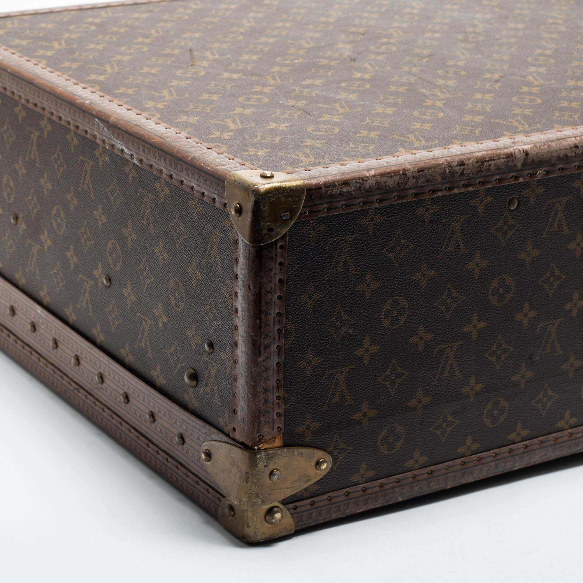 Louis Vuitton Monogram Canvas Alzer 75 Suitcase 14