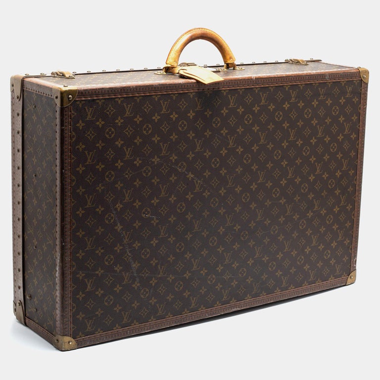 Alzer 75 Suitcase - Luxury Monogram Canvas Brown