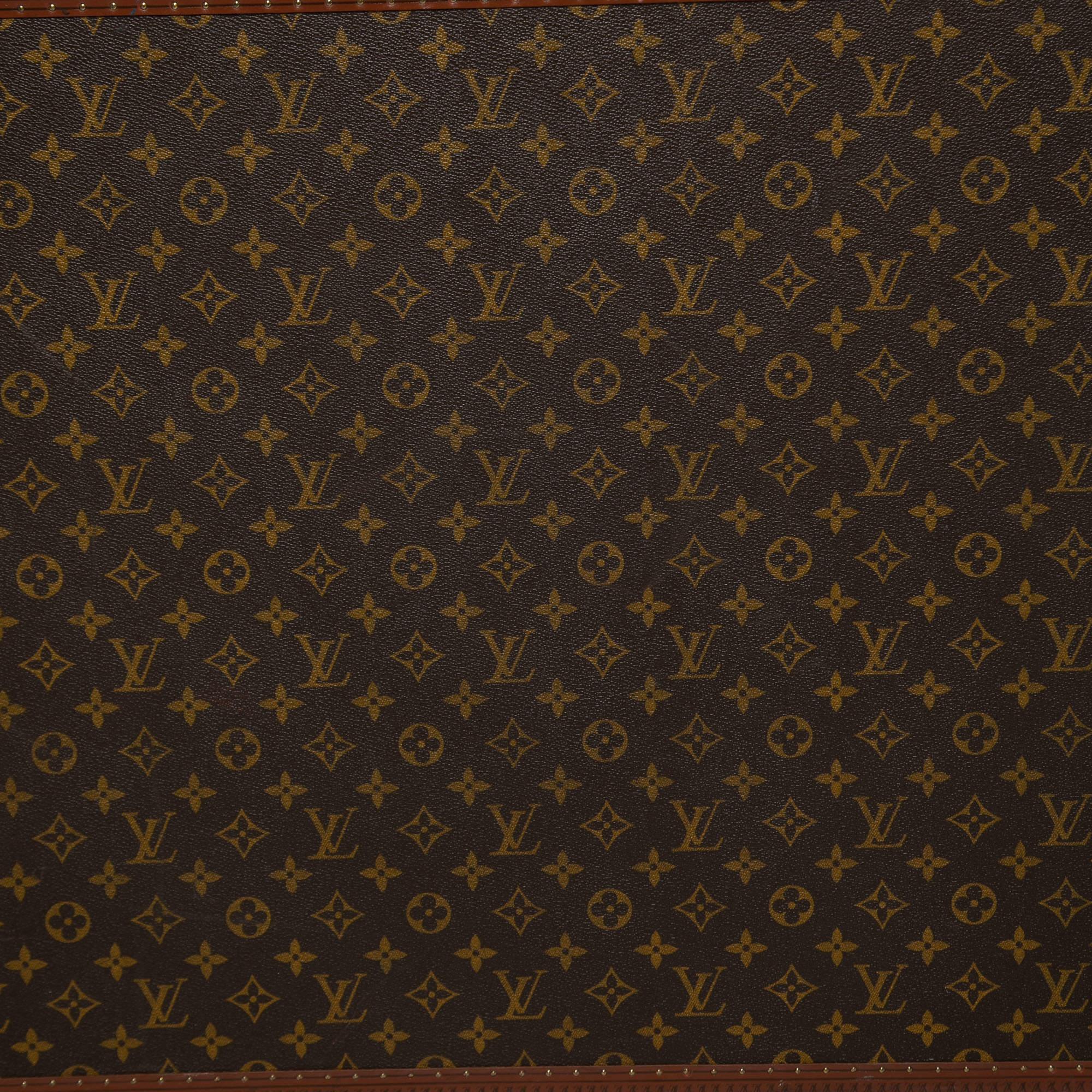 Louis Vuitton Monogram Canvas Alzer 80 Suitcase 9