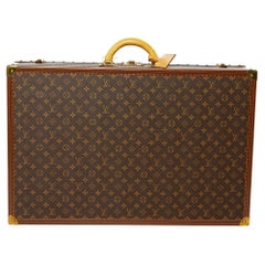 Louis Vuitton Monogram Canvas Alzer Trunk Suitcase 75