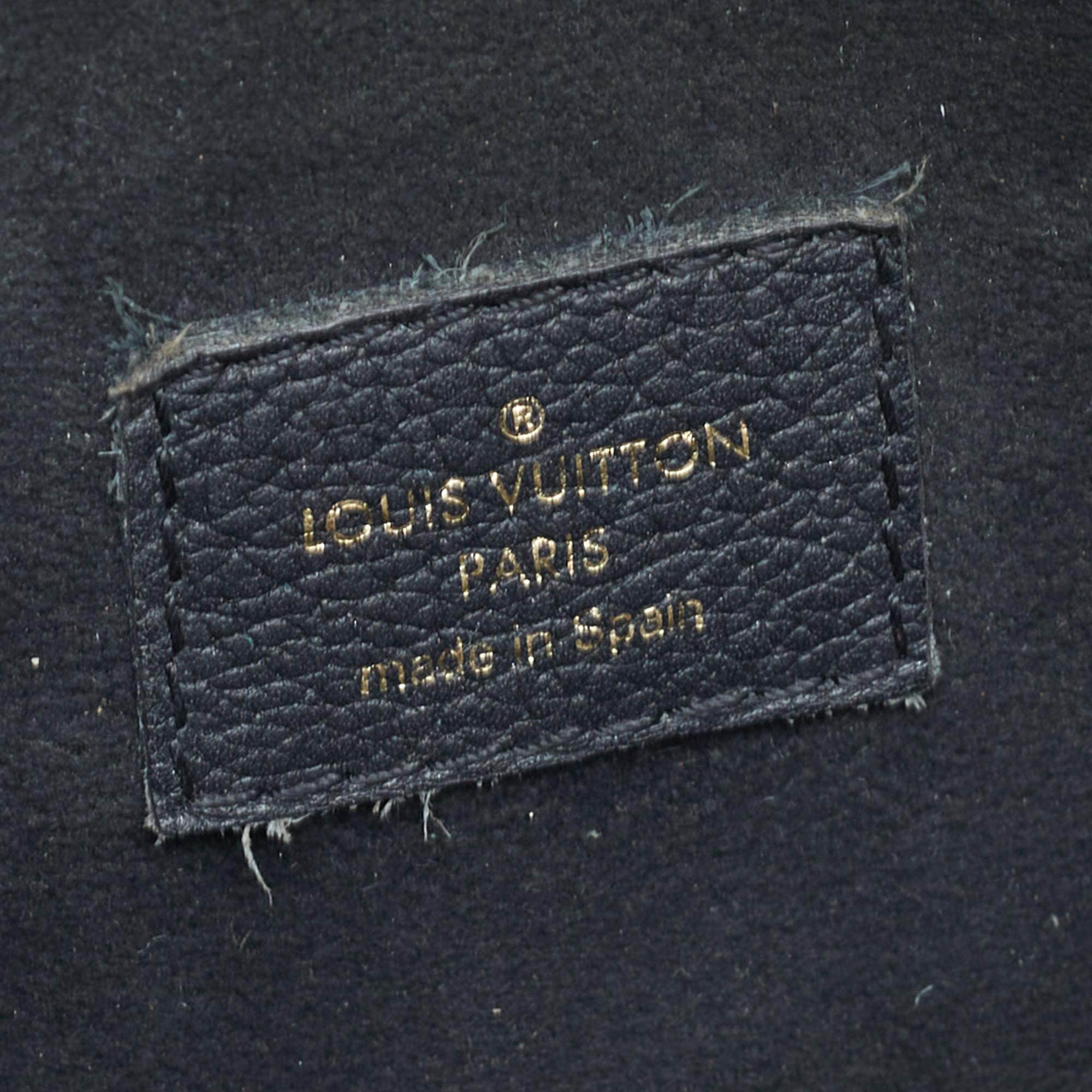 Louis Vuitton Monogram Canvas and Black Leather Victoire Bag 4