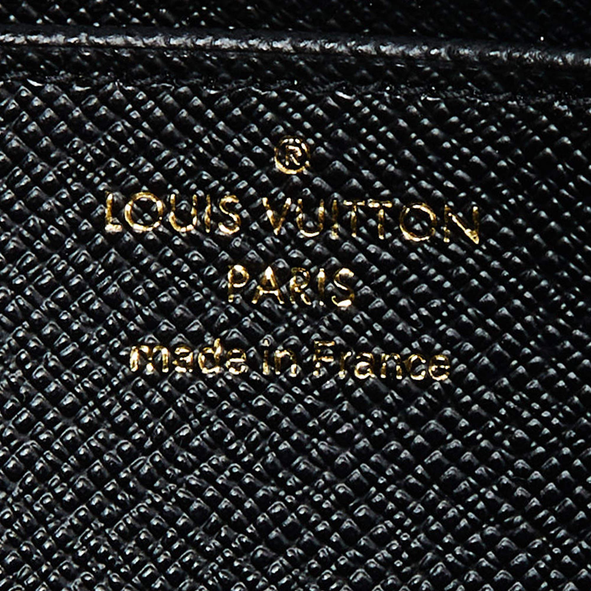 Louis Vuitton Monogram Canvas and Epi Leather Kabuki Twist Wallet For Sale 3