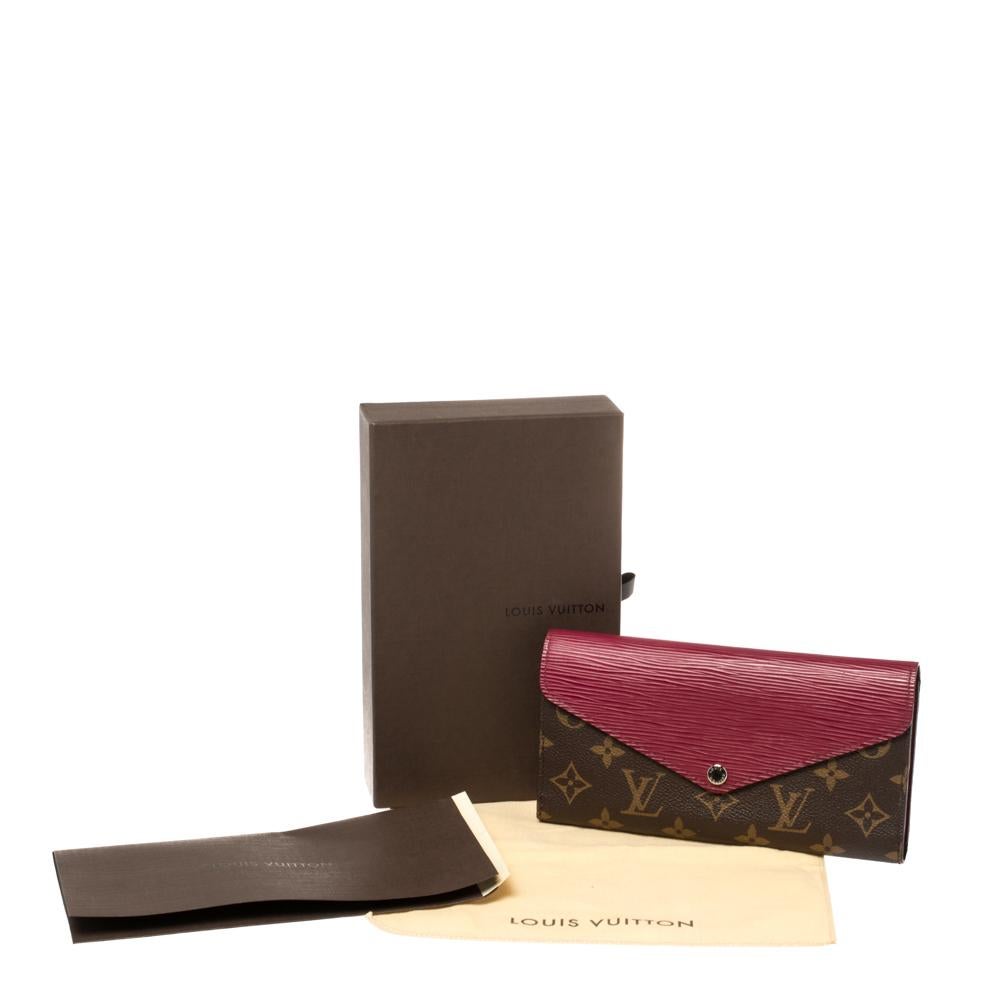 Louis Vuitton Monogram Canvas and Epi Leather Marie-Lou Wallet 3