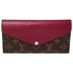 Louis Vuitton Monogram Canvas and Epi Leather Marie-Lou Wallet
