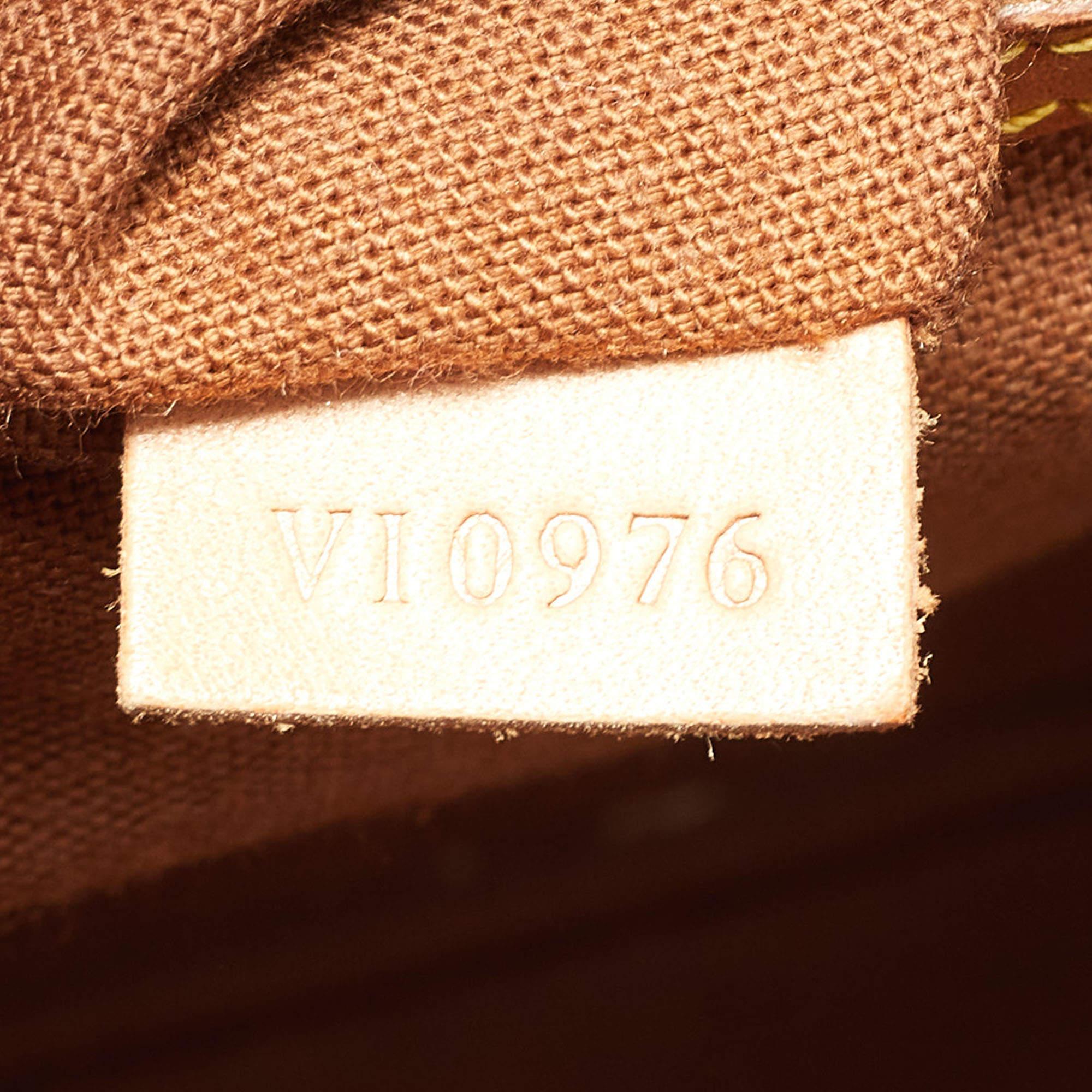 Louis Vuitton Monogram Canvas and Leather Alma PM Bag 5