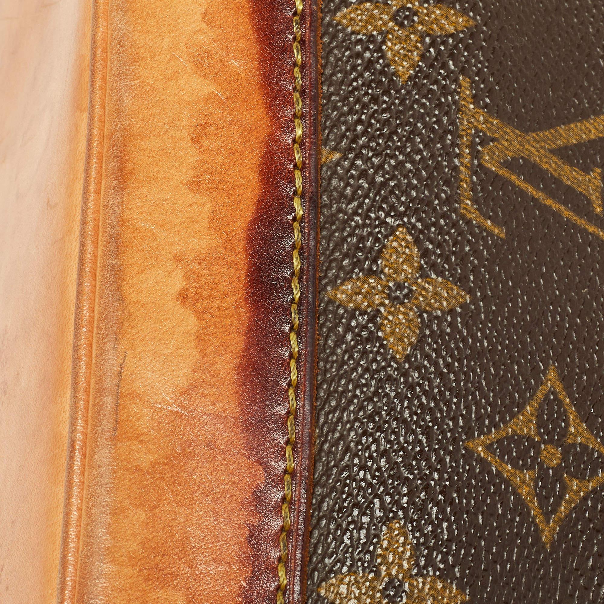 Louis Vuitton Monogram Canvas and Leather Alma PM Bag 11