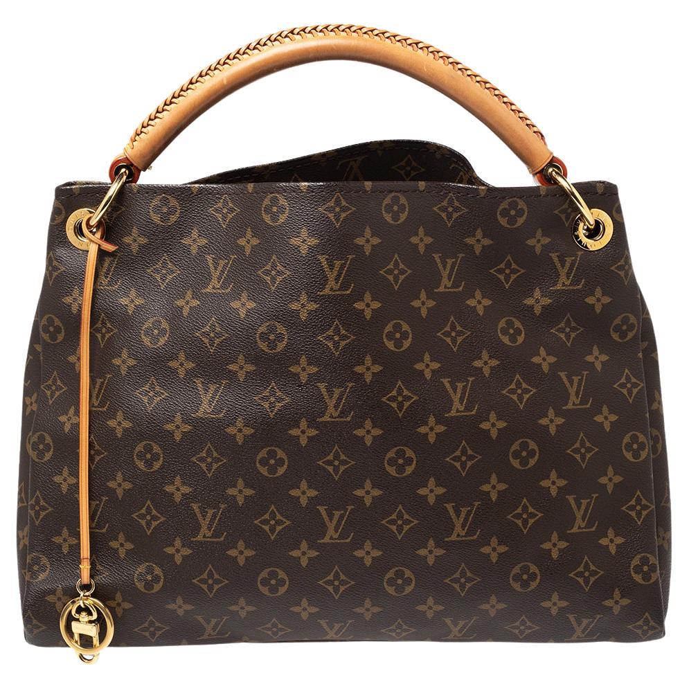 Louis Vuitton Monogram Canvas and Leather Artsy MM Bag