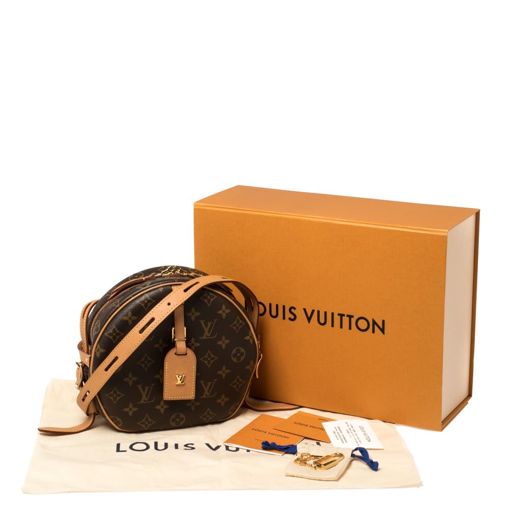Louis Vuitton Monogram Canvas and Leather Boite Chapeau Souple Bag 7
