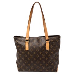 Louis Vuitton Monogram Canvas und Leder Cabas Piano Tasche