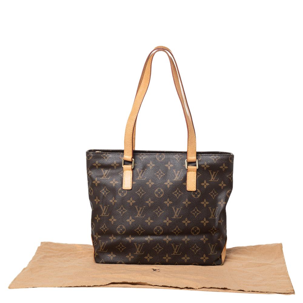 Louis Vuitton Monogram Canvas And Leather Cabas Piano Tote 7