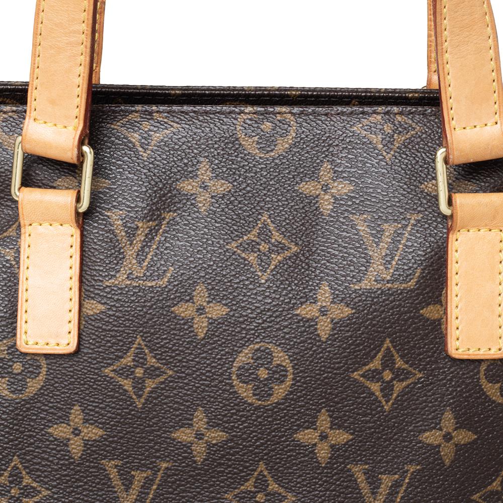 Louis Vuitton Monogram Canvas And Leather Cabas Piano Tote 3