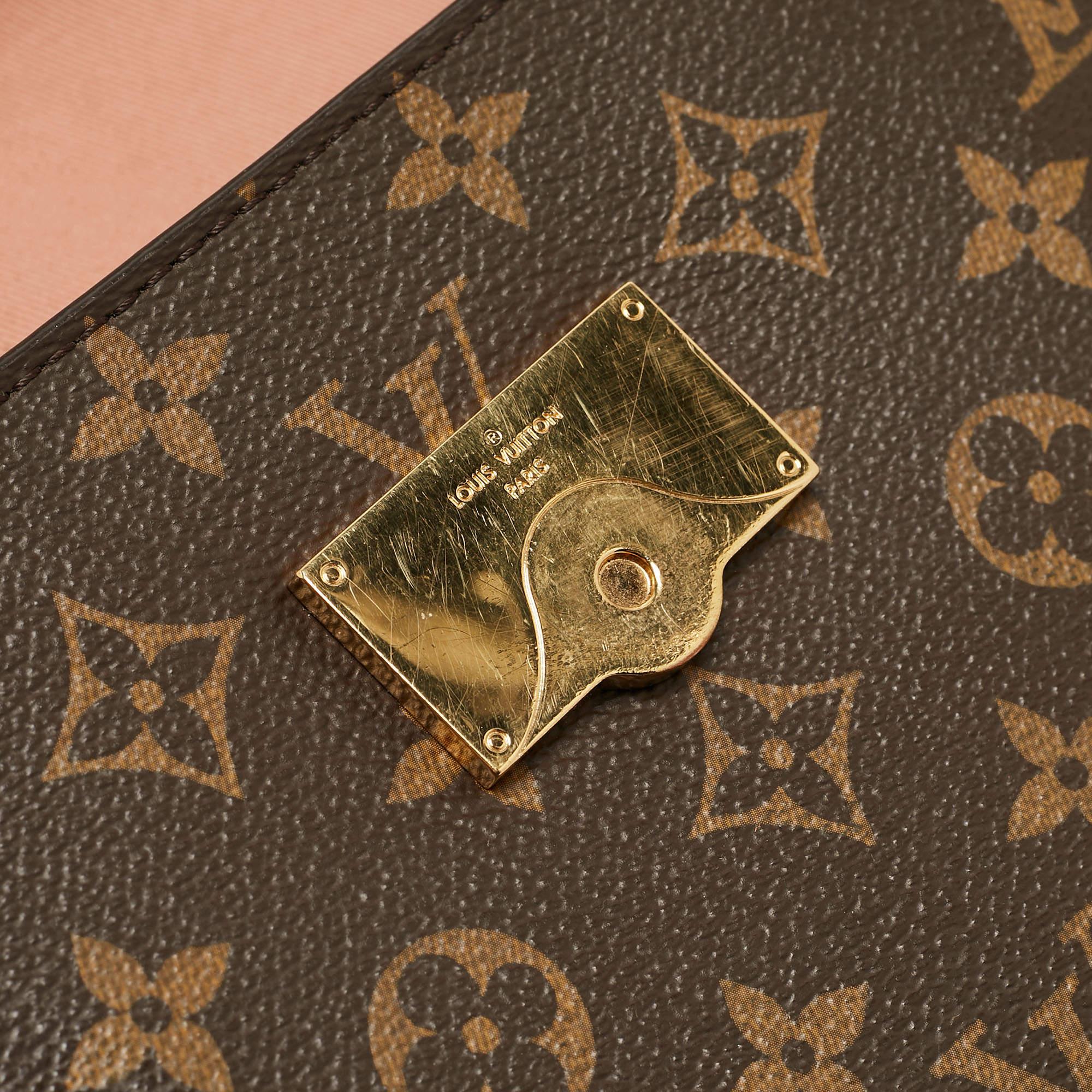 Louis Vuitton Monogram Canvas and Leather Cluny BB Bag 9