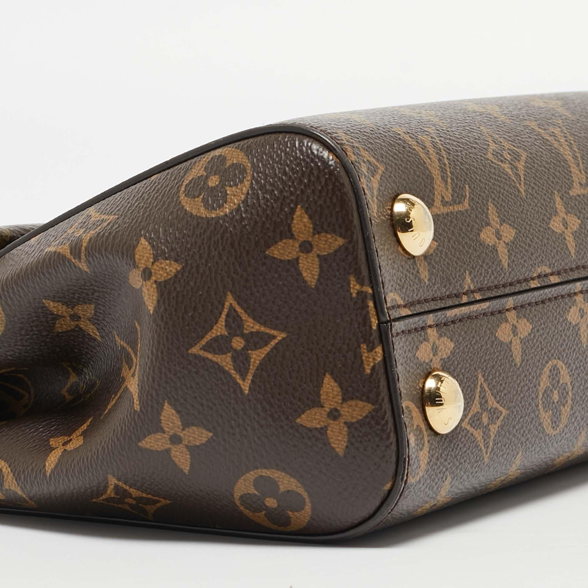 Louis Vuitton Monogram Canvas and Leather Cluny BB Bag 2