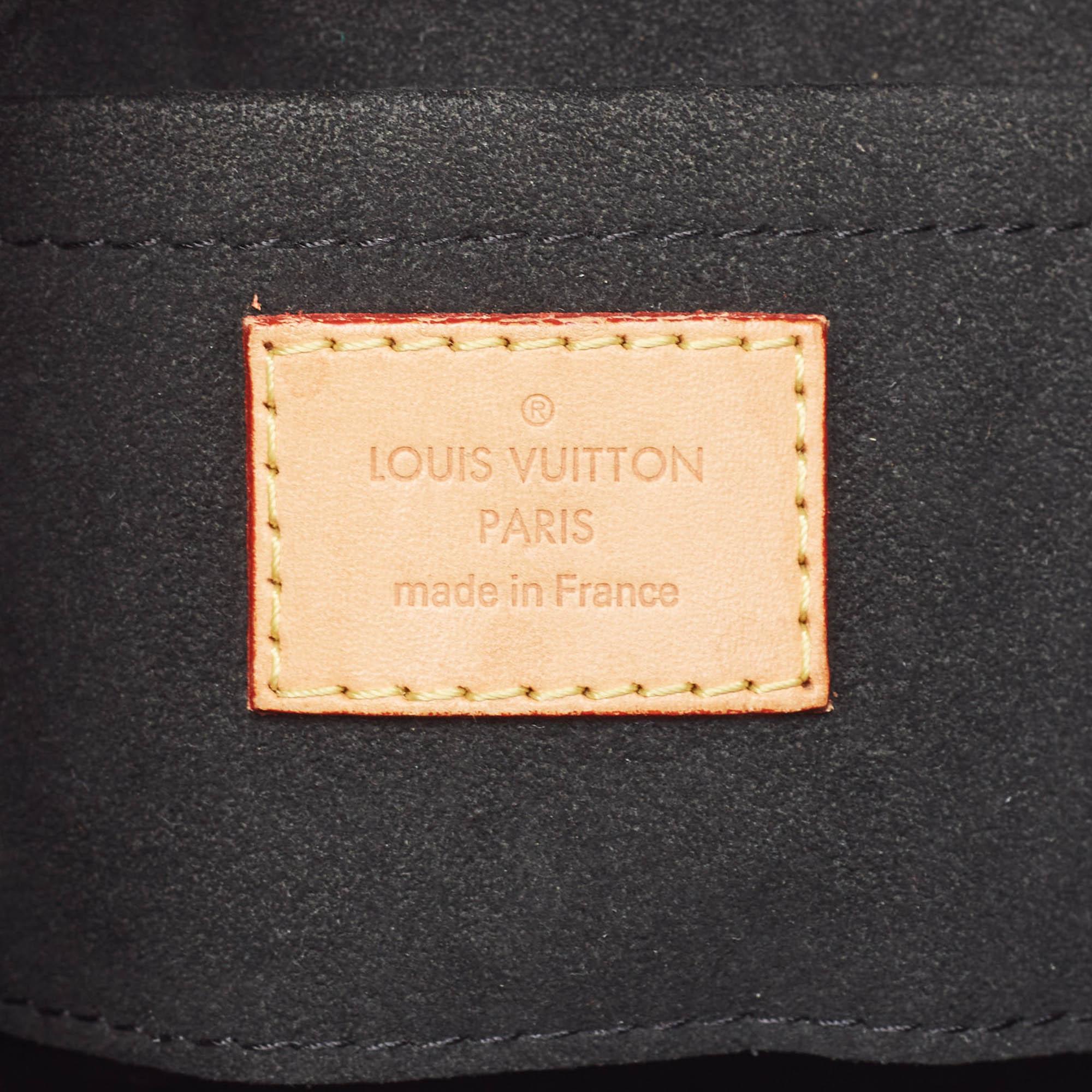 Louis Vuitton Monogrammierte Duffle Bag aus Segeltuch und Leder im Angebot 9