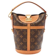 Louis Vuitton Monogram Canvas and Leather Duffle Bag