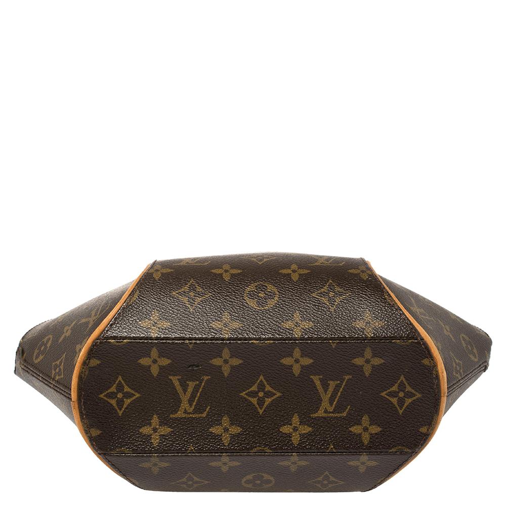 Women's Louis Vuitton Monogram Canvas and Leather Ellipse PM Bag
