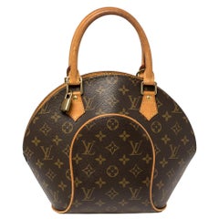 Louis Vuitton Monogram Canvas und Leder Ellipse PM Tasche