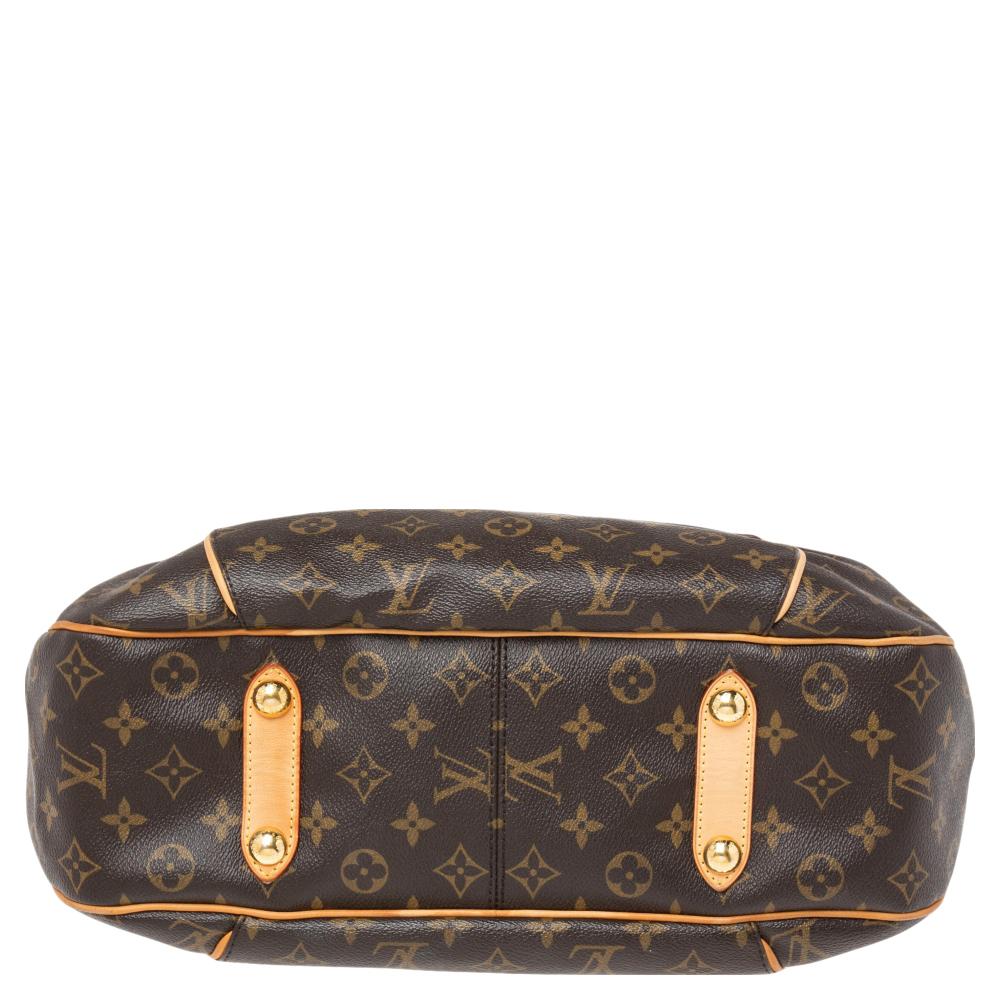 Louis Vuitton Monogram Canvas and Leather Galliera PM Bag 4