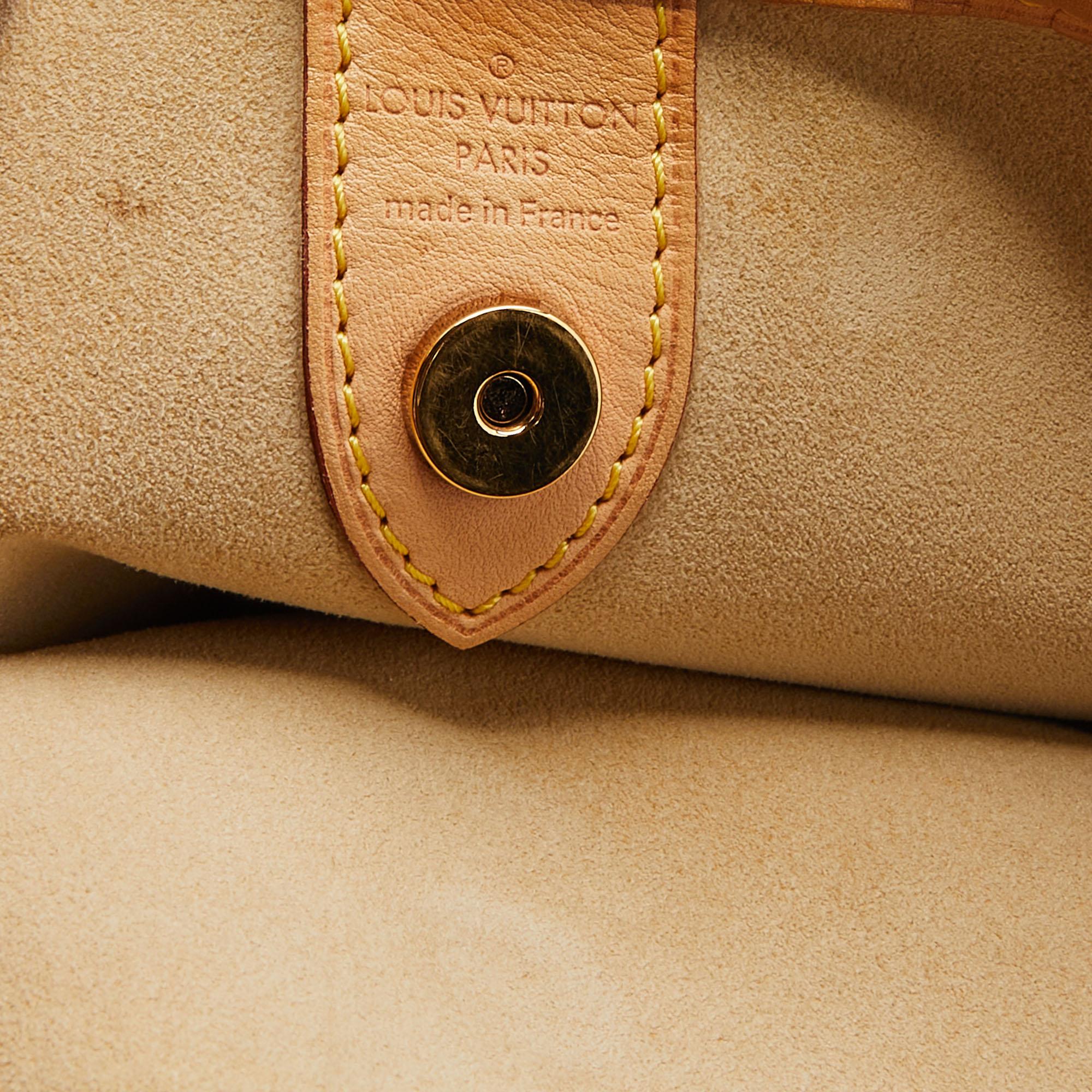 Louis Vuitton Monogram Canvas and Leather Galliera PM Bag 1