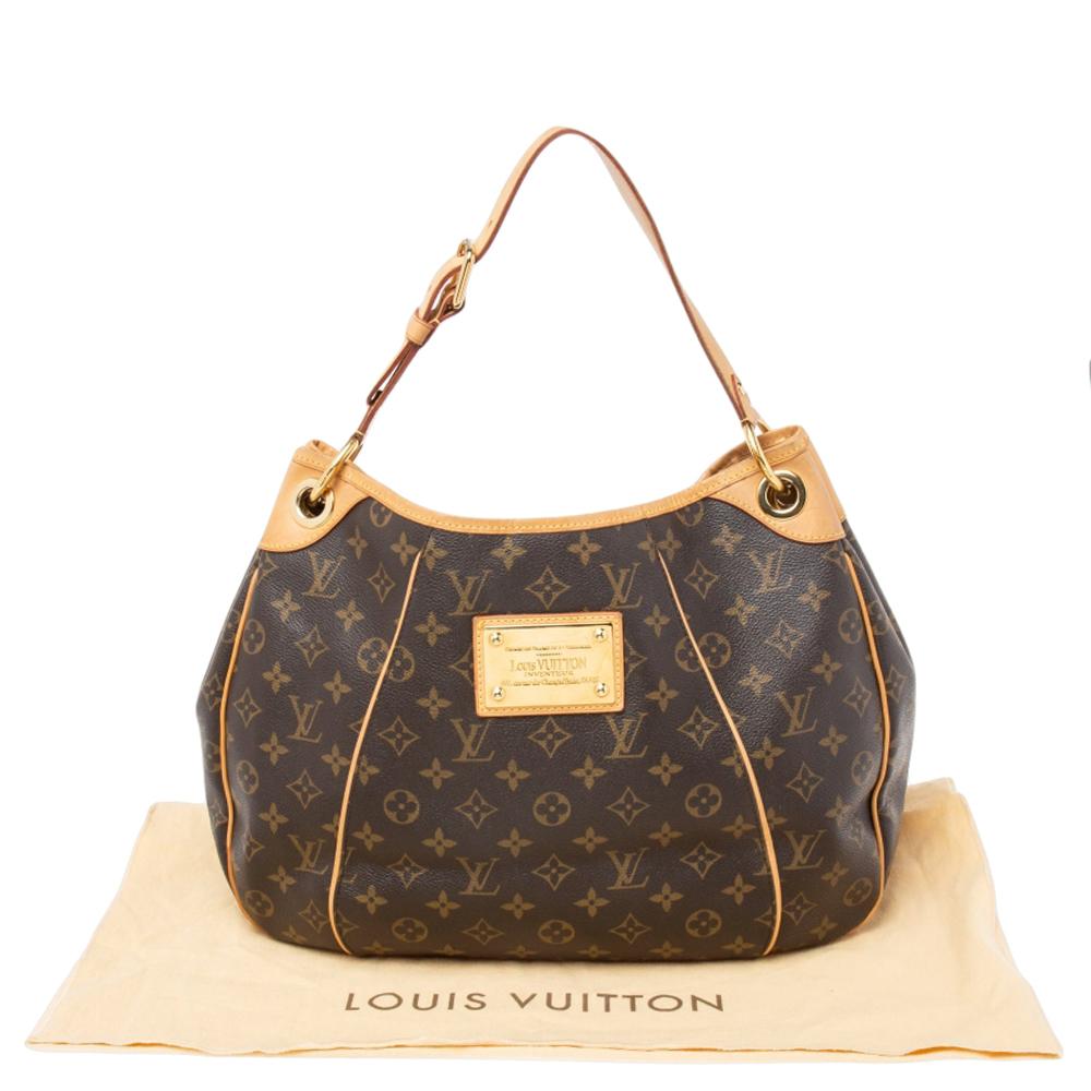 Women's Louis Vuitton Monogram Canvas and Leather Galliera PM Bag