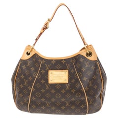 Louis Vuitton Monogram Canvas and Leather Galliera PM Bag