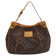 Louis Vuitton Monogram Canvas and Leather Galliera PM Bag