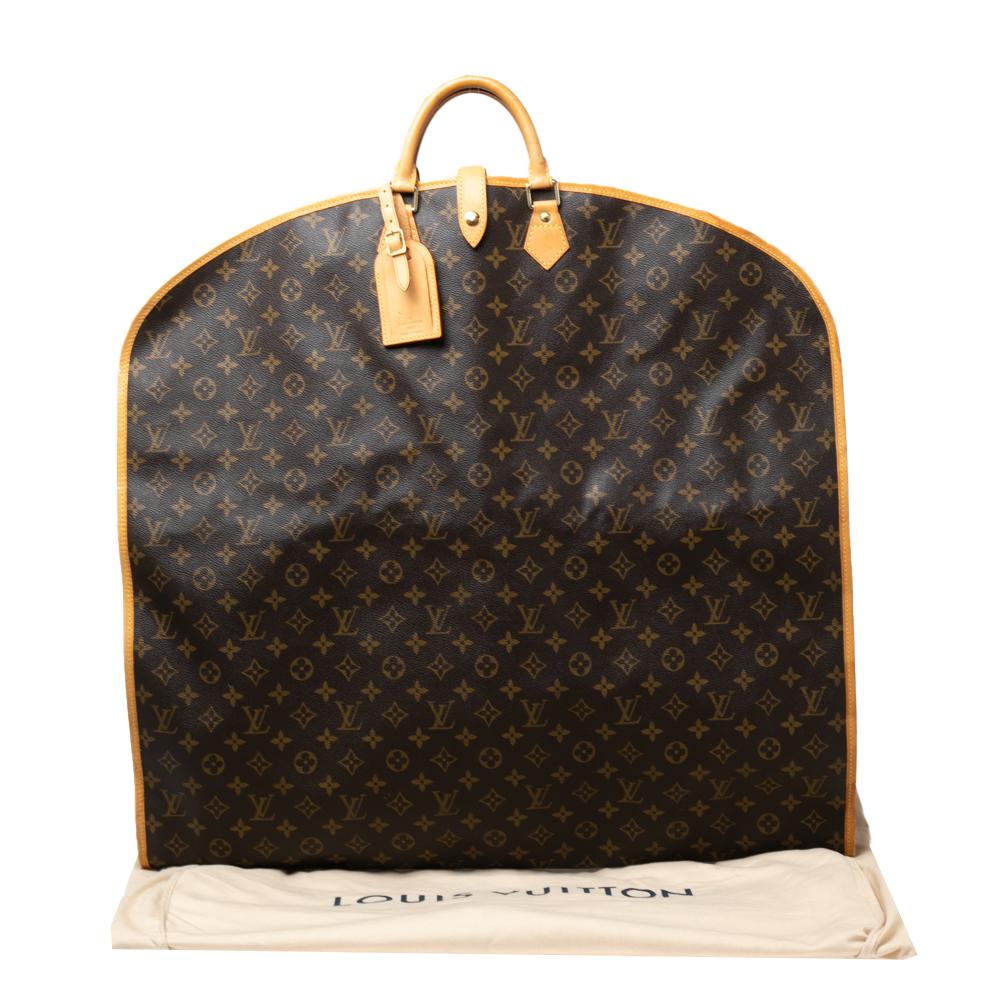 Louis Vuitton Monogram Canvas and Leather Garment Cover 7