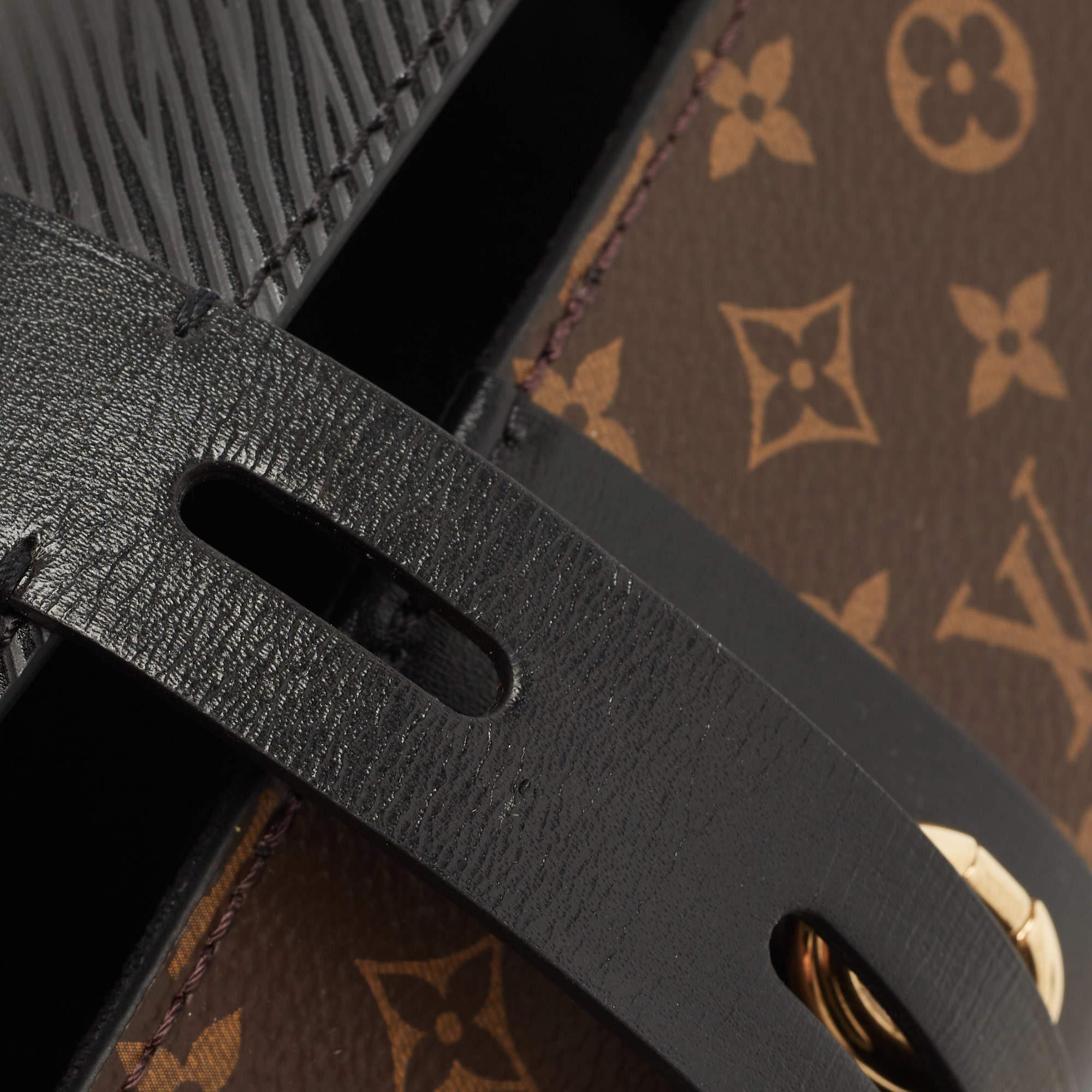 Louis Vuitton Monogram Canvas and Leather Glasses Case Bag 4