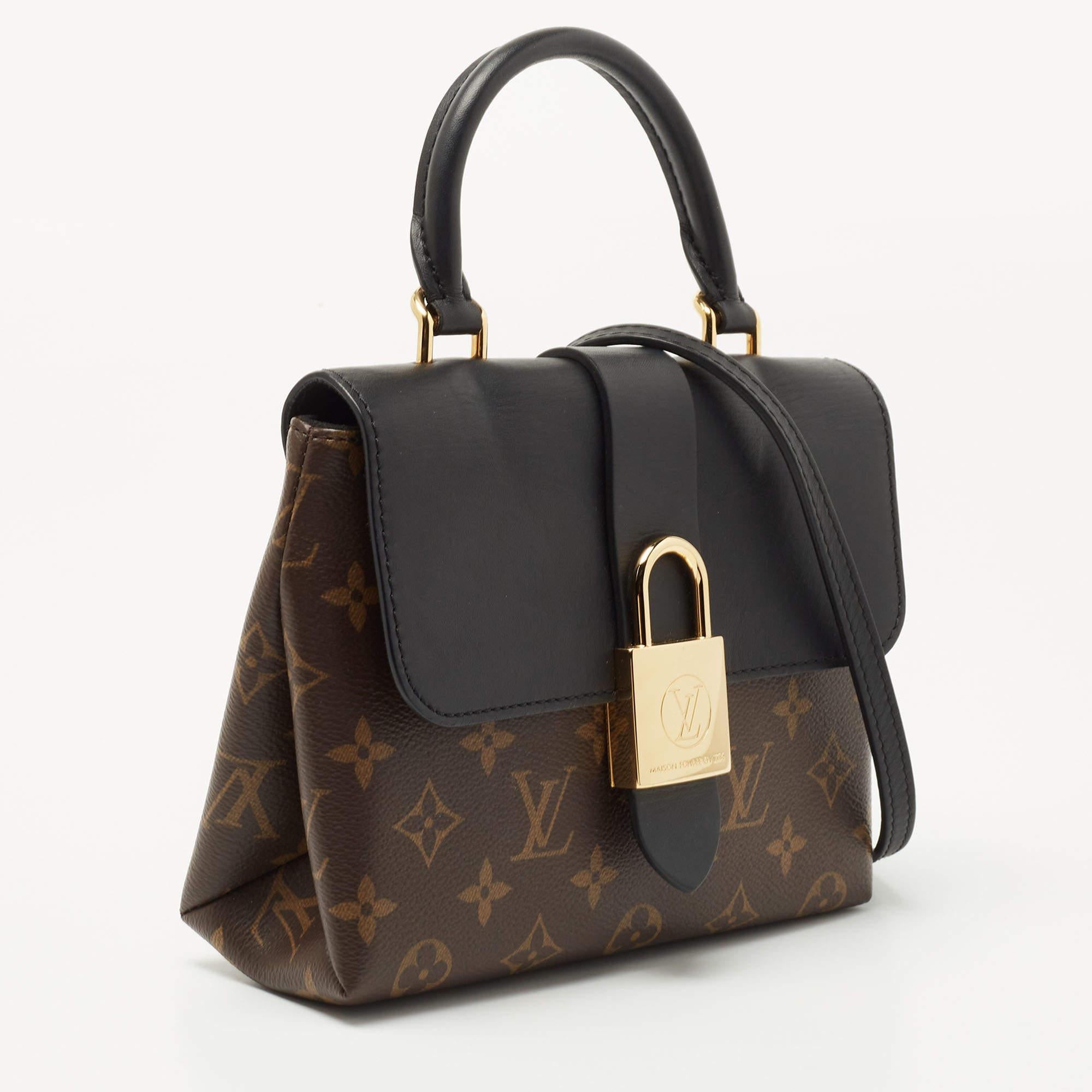 Men's Louis Vuitton Monogram Canvas and Leather Locky BB Bag