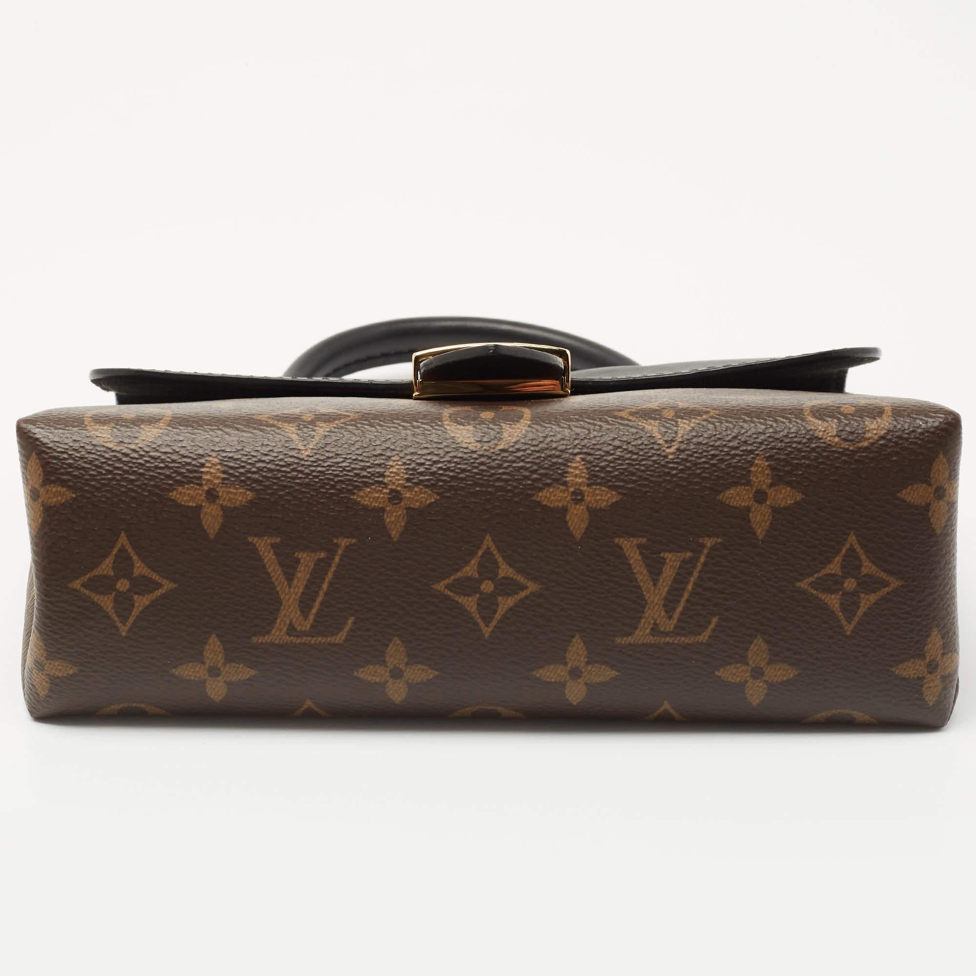 Louis Vuitton Monogram Canvas and Leather Locky BB Bag 1