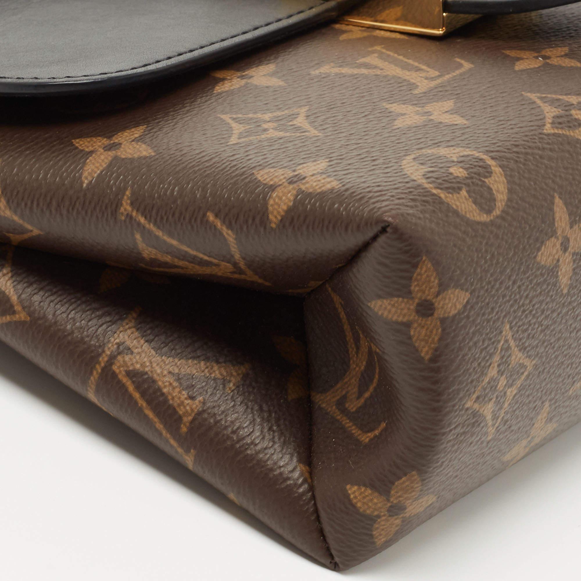 Louis Vuitton Monogram Canvas and Leather Locky BB Bag 5