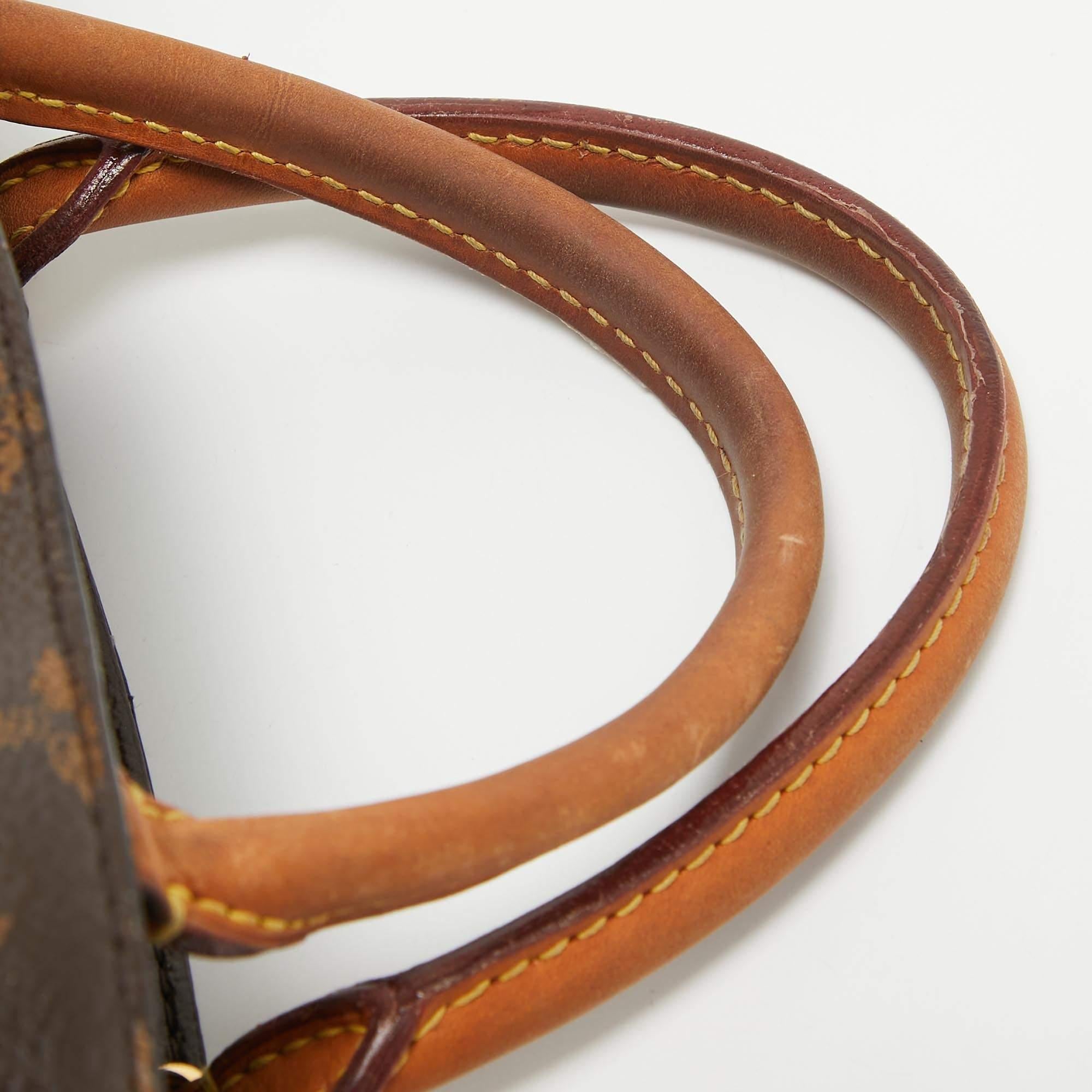 Women's Louis Vuitton Monogram Canvas and Leather Montaigne BB Bag