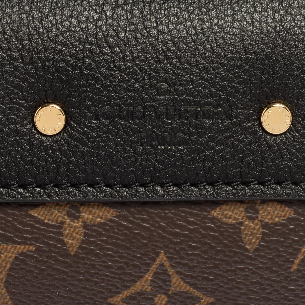 Louis Vuitton Monogram Canvas And Leather Pallas Chain Bag In Good Condition In Dubai, Al Qouz 2