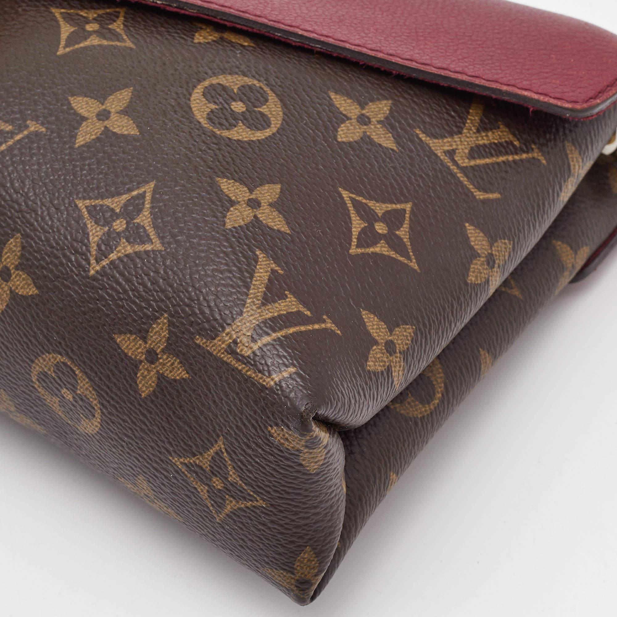 Louis Vuitton Monogram Canvas and Leather Pallas Chain Bag 3