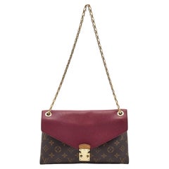 Louis Vuitton Monogram Canvas and Leather Pallas Chain Bag