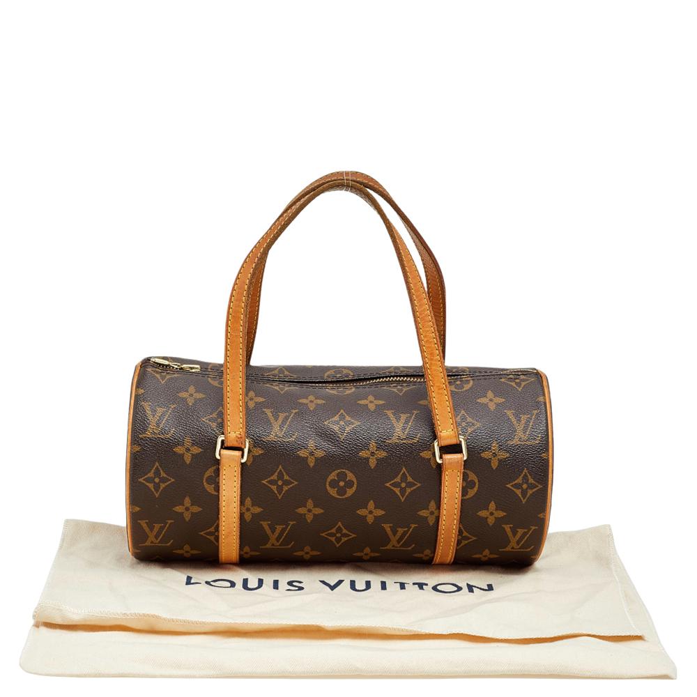 Louis Vuitton Monogram Canvas And Leather Papillon 26 Bag 3