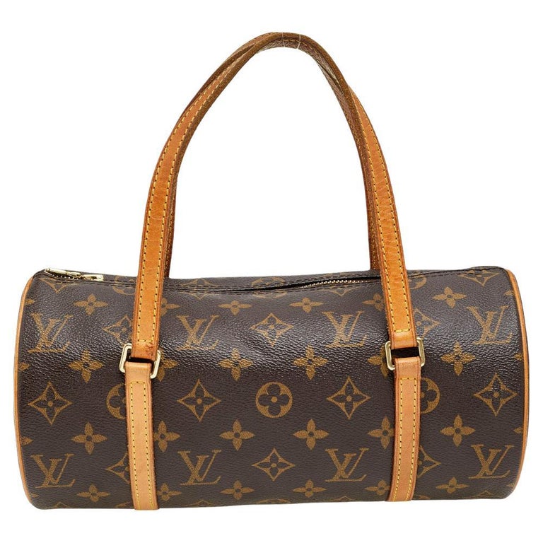Louis Vuitton Papillon leather handbag - ShopStyle Tote Bags